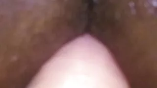 My Black Ass Hole Enjoying My New Dildo