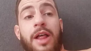 handsome guy in bed gives positive ASMR encouragement
