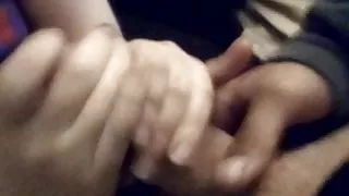 She doin a quick suck