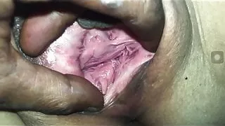 Role play, my step moms pussy close up