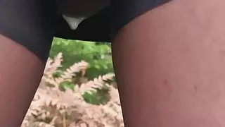 Sborra, Sborrata, Lingerie, Collant, Transessuale, In Solitaria