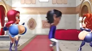 Tetonas pajeando (TREMENDAS TETONAS ECCHI)