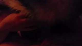 Dreamkitty, in white fur, Tittyfuck and Blowjob