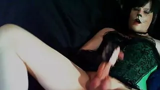 A good stroking for Kitty Mimsy Brimbles