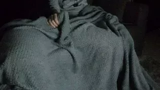 Horror movie night, blanket and cumshot. The best!