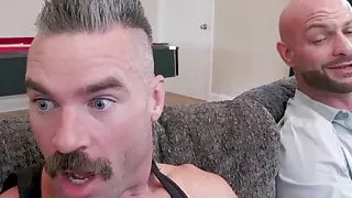 wild stepdaughter emily willis ravaged in threesome after blowjob 