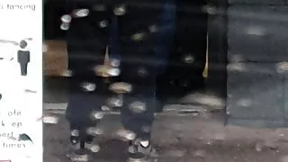 Step mom fucking on the balcony with step son