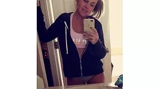 Stunning blonde masturbates and takes on a dildo