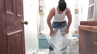 Cazzo Grande, Gay, Sega, Masturbazione, Muscoli, Dolore