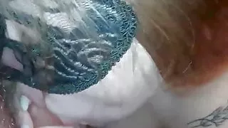 Big Boobs Girl Deep Blowjob Best Friends - Closeup