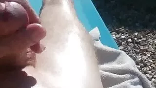 2nd time naked sunbathing in garden.