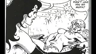 Cowgirls At War - Fetish Babes Illustrations - Russ Heath