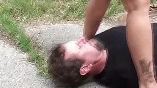 Arsch, Arschlecken, BDSM, Großer Arsch, Dominasex, Dominierung