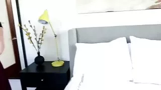 Casting with blue eyed tattooed babe ends with cum in mouth