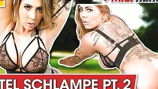 MILF Hunter cums on Mia's tattooed body! milfhunter24.com