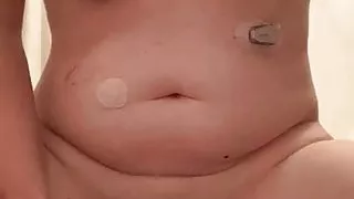 Wife Pink dildo and magic wand