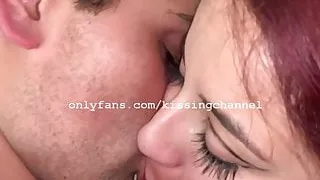 Jacob and Andrea Kissing Friday