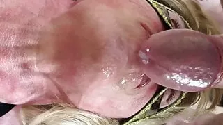 Gorge profonde avec facial