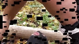 two cruel german brats want slaves outdoor drink their pee