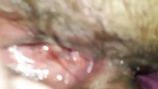 Eating hairy ass and hairy pussy