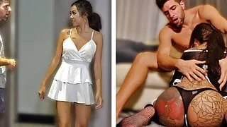 18yo Thai Asian Girl Covered In Tattoos Moans Like Crazy