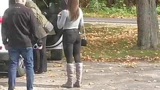 Nice ass fall slut