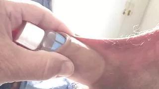 Samstag Vorhaut Sitzung - Hand Gel Flasche