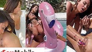 Lesbian outdoor sex with Anissa Kate and Megane Lopez