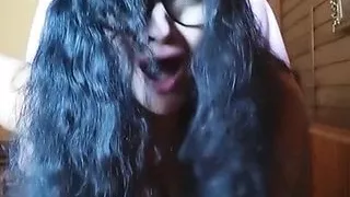 The student crept up behind the teacher and fucked her hard