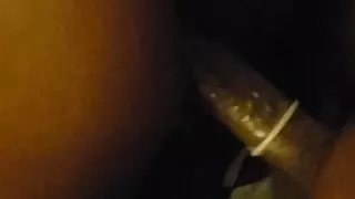 Hittin my side piece late night