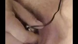 Marie playing with her pussy again