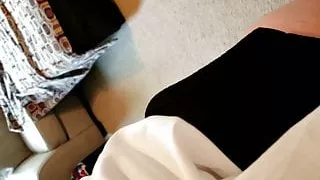 Marie sucking Ken's cock