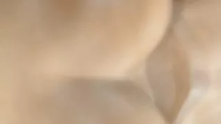 Massaging Her Big Bouncy Oily Boobs