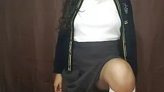 Just what I needed: fucking and swallowing after school