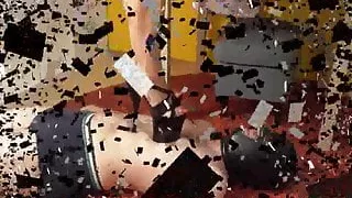 princess nicole trample cuckold wrapped grandpaps with heels