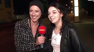 GERMAN STREET CASTING - Girl asks normal guy for sex in car