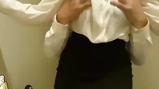 Blowjob for a colleague in the stairwell during lunch, LICKER69