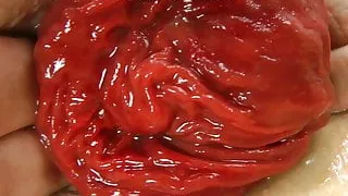 Sindy Rose in company shirt fuck her anal hole with dong