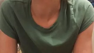 Girlfriend peeing in bathroom again