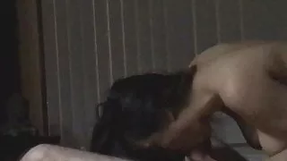 Hot Asian big tits passion blowjob