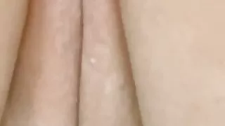 Short Anal Play with Wet Pink Pussy