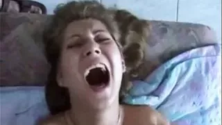 Hard and painful amateur anal