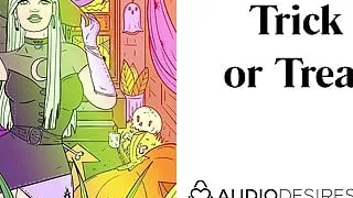 Trick or Treat (Halloween Sex Story, Erotic Audio for Women)