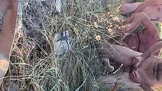 Hundige Beach, 8 guys com over wife