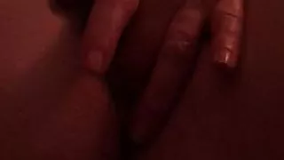 Wife wanking needing cum