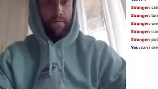 Bearded Burton Bro Jerks His COck on Cam for You