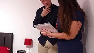 Huge cock in pornstar Josephine