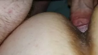 in my panties fucking my girlfriend 