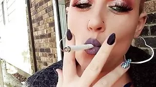 Lipstick Smoking