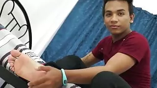 Amatør, Asiatisk, Føtter, Fetish, Fot Fetish, Homo